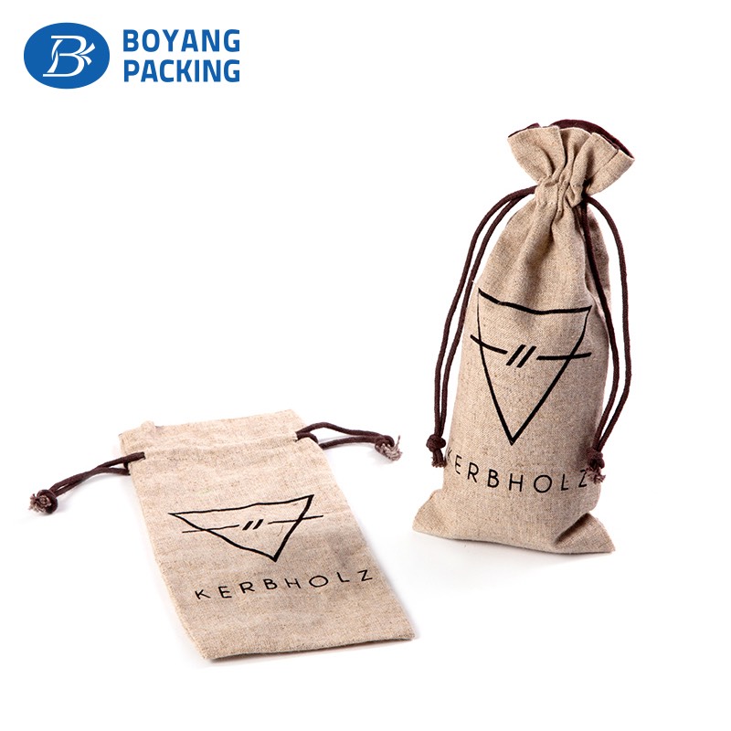 Luxury customization Linen jewelry pouches