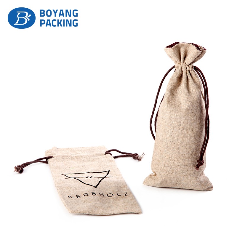 Luxury customization Linen jewelry pouches