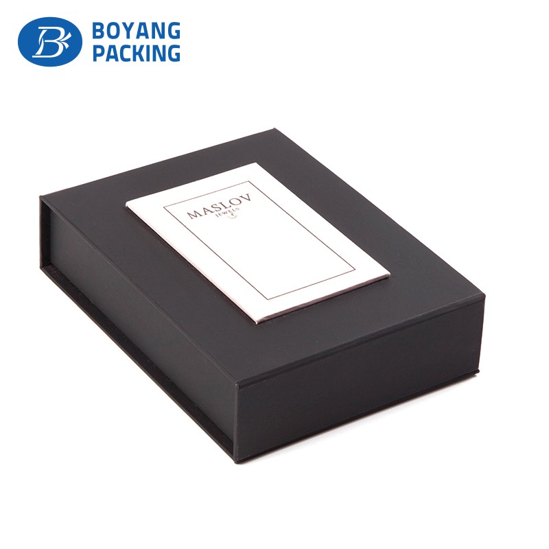 Classic black jewelry boxes set