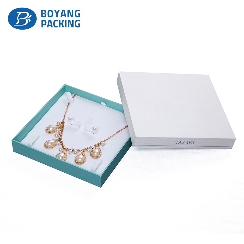 Exquisite beauty necklace and earring gift box