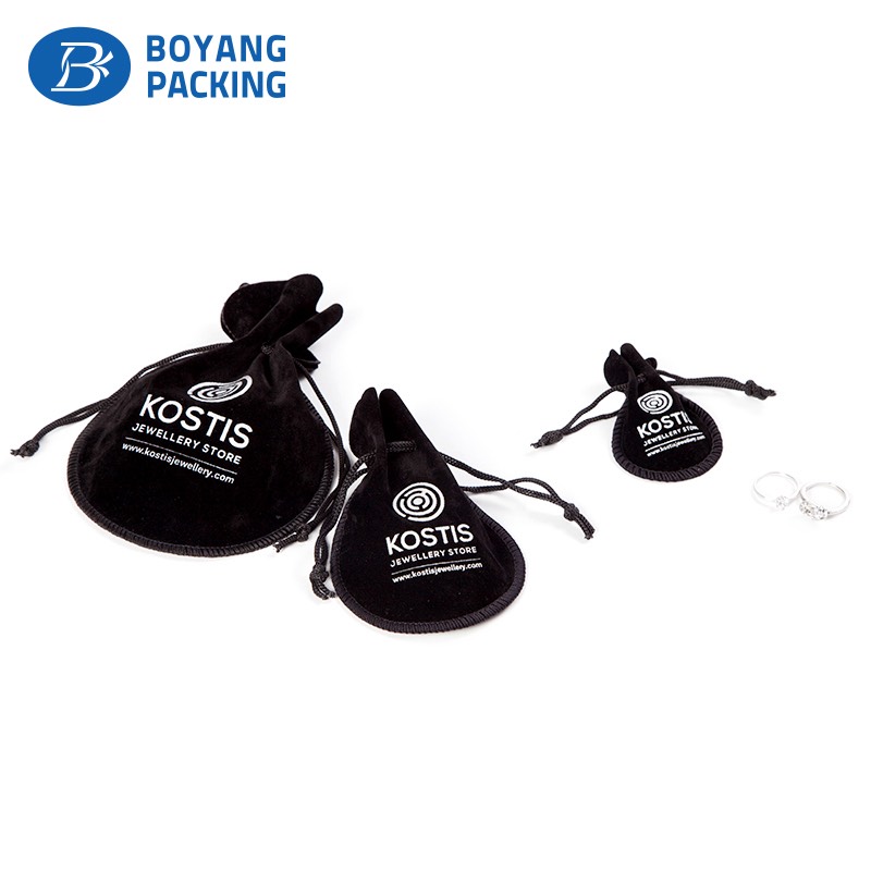 Customized velvet bag for your Jewelry