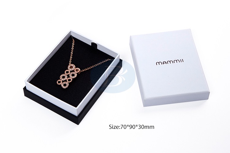 custom white jewellery box