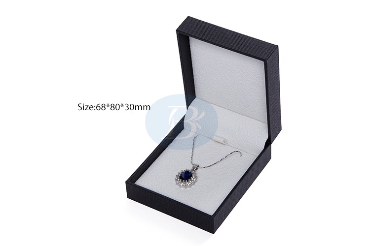 custom black plastic jewelry box
