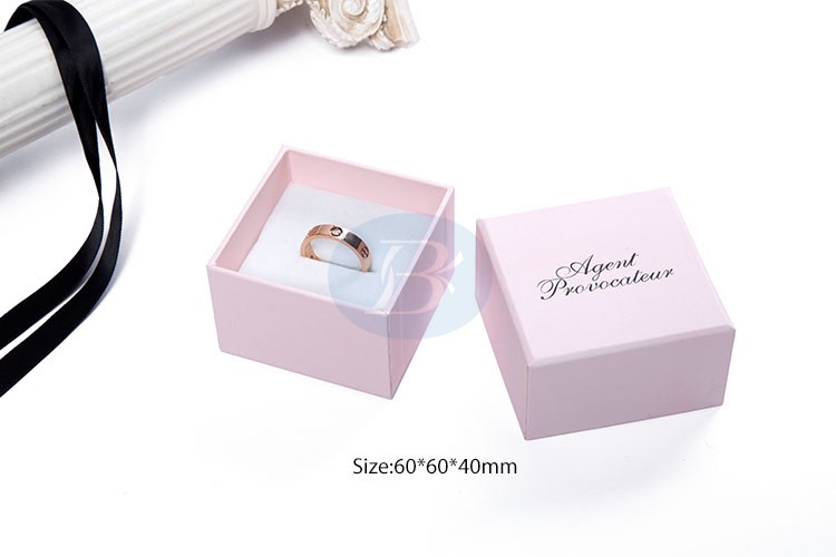 custom pink jewelry box