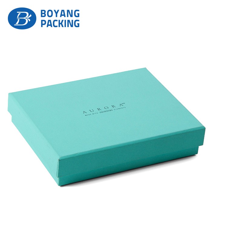 customized paper packaging box for jewelry
