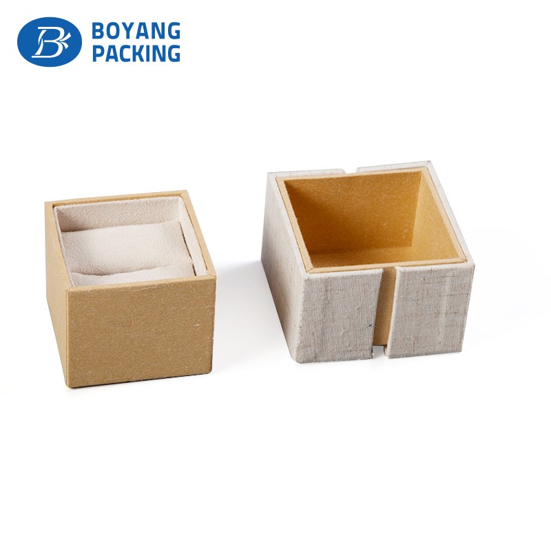 Environmental protection linen jewelry box manufacturer
