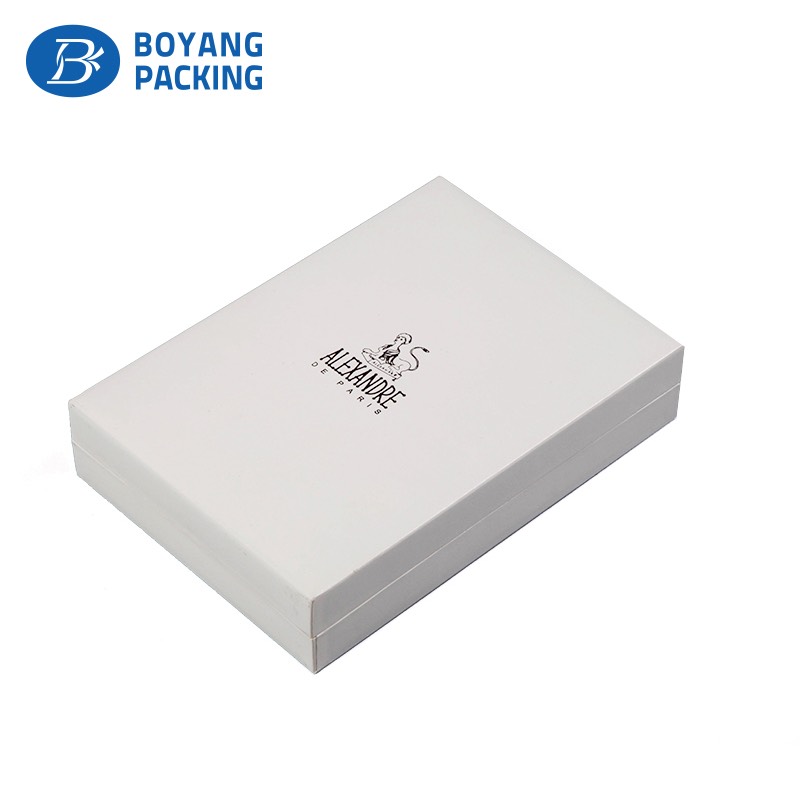 White plastic jewellery box with price