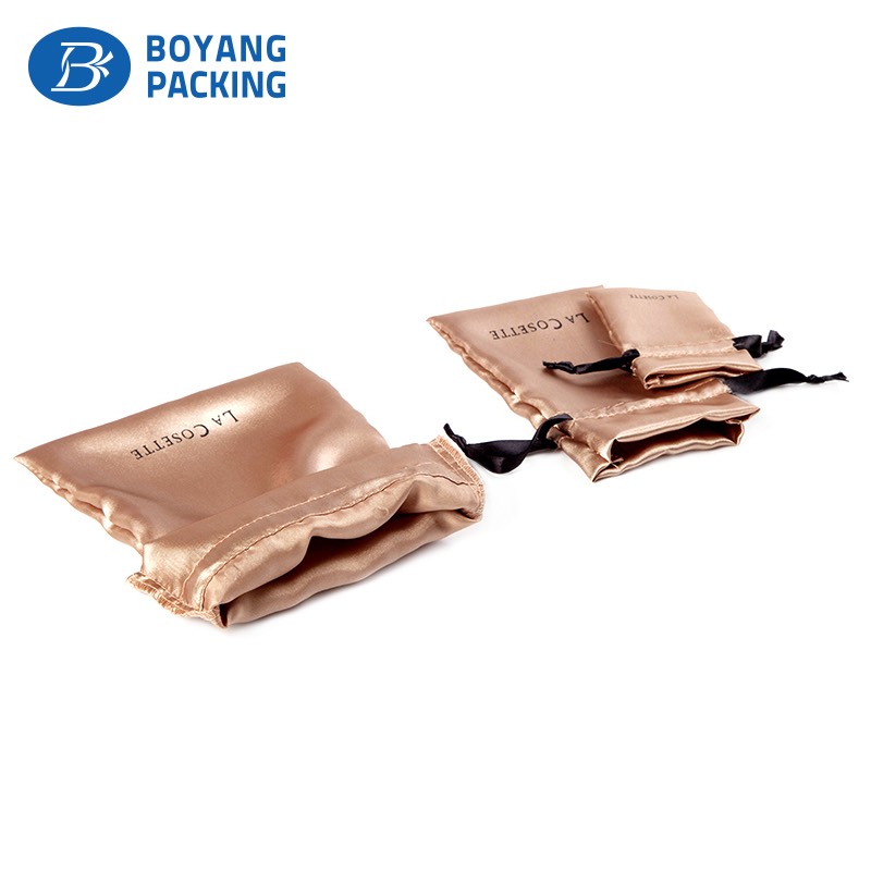 Professional manufacture silk jewellery pouches