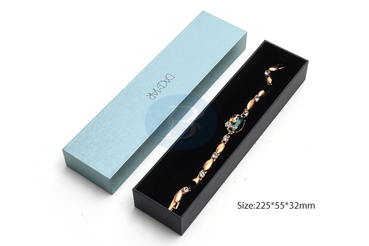 customized logo printed necklace box