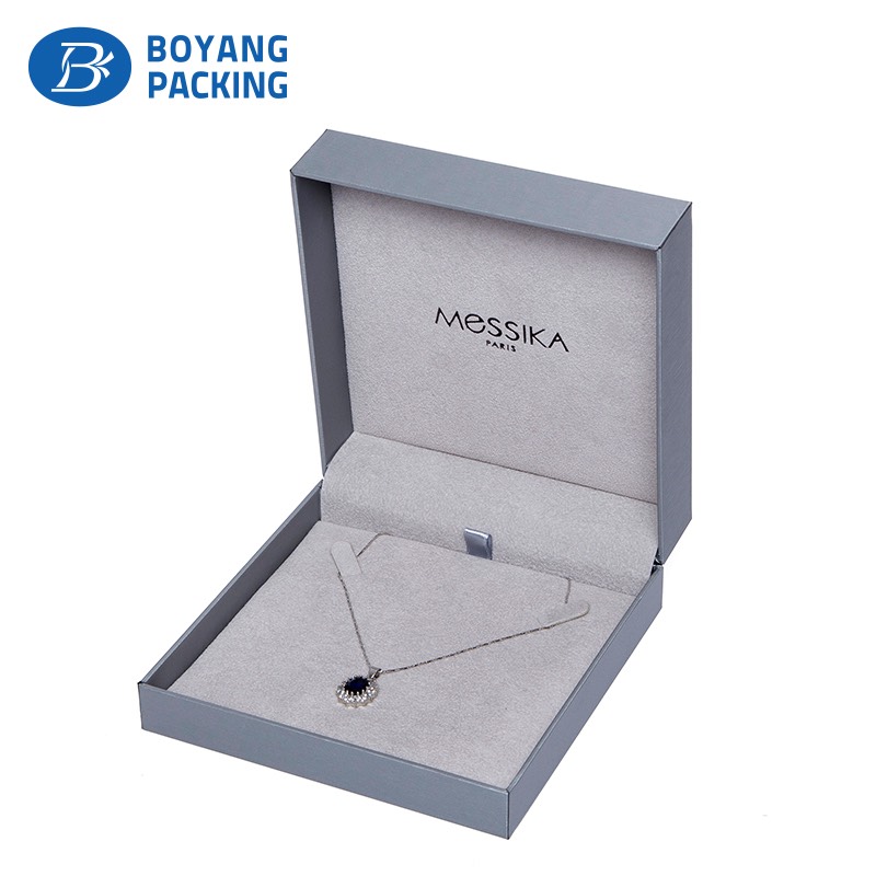 High-end plastic jewelry box design and wholesale