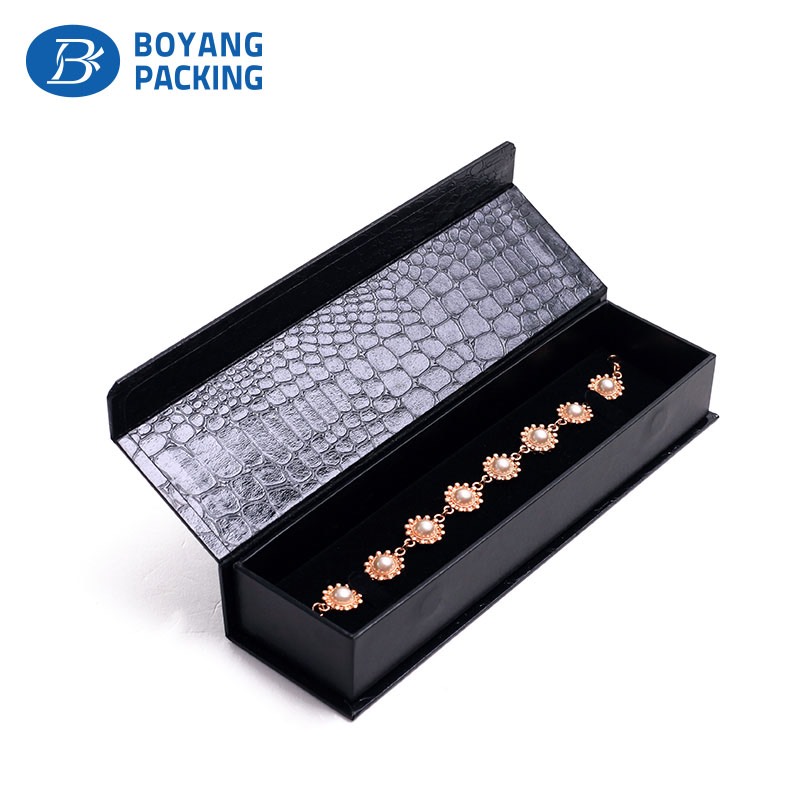 Logo custom high quality paper jewelry boxes
