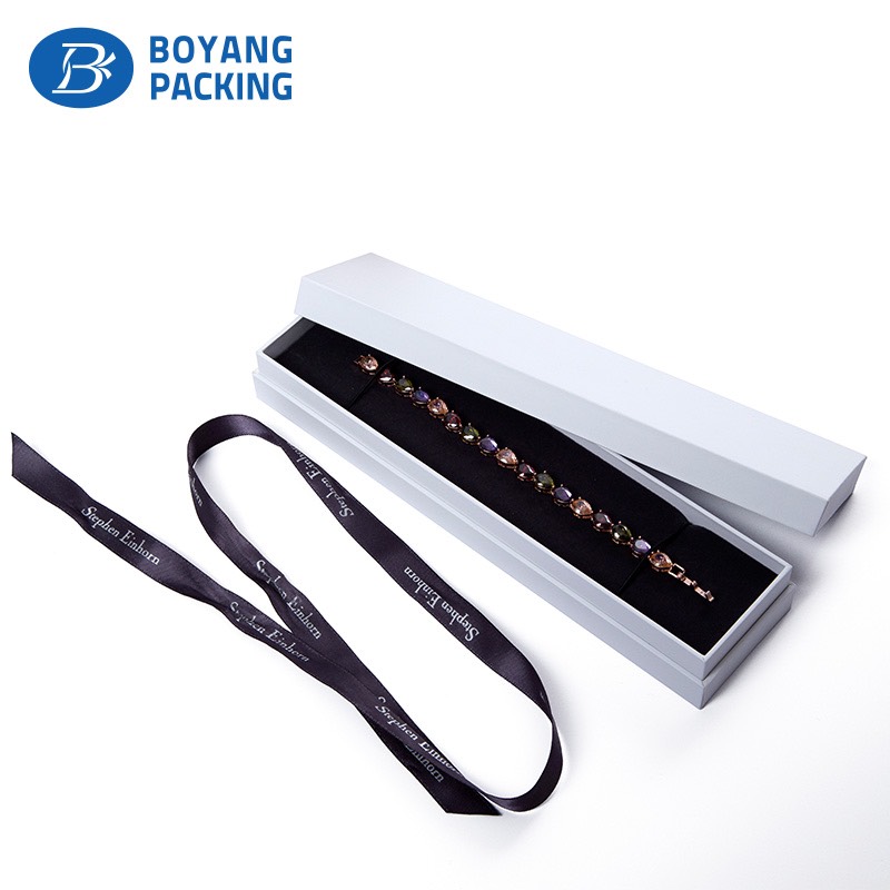 Wholesale customized high quality paper jewelry boxes