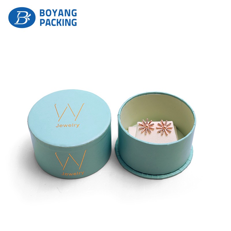Delicate compact paper packing box