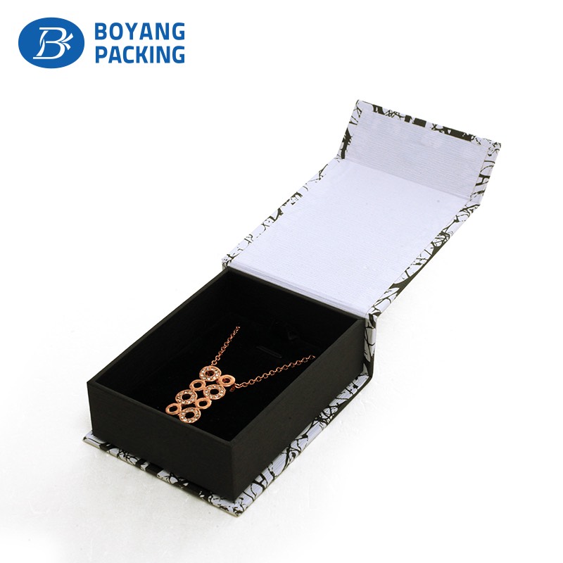 Foldable high quality jewelry box womens