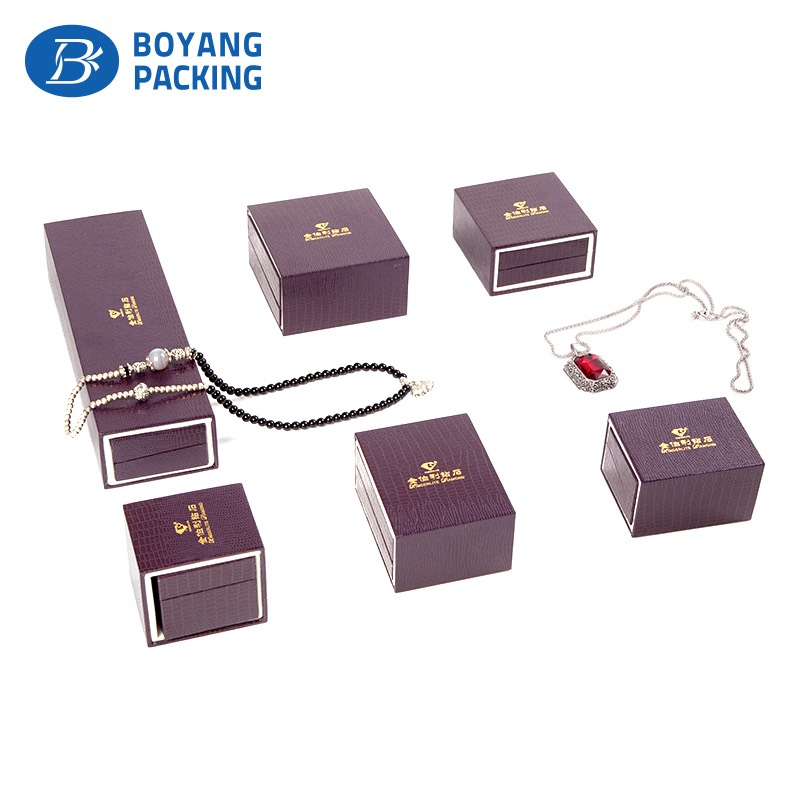 Online ordering plastic jewellery box, paper jewellery box
