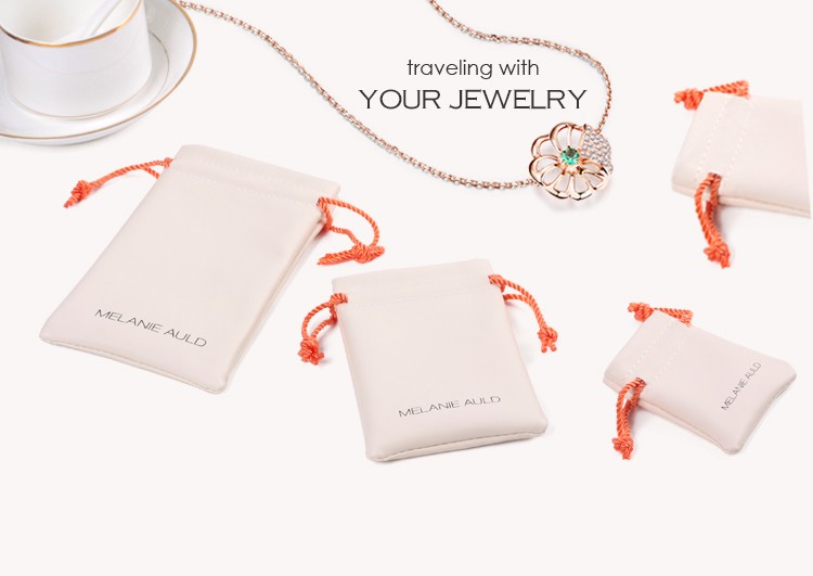 high-end leather jewelry pouch high-end leather jewelry pouch