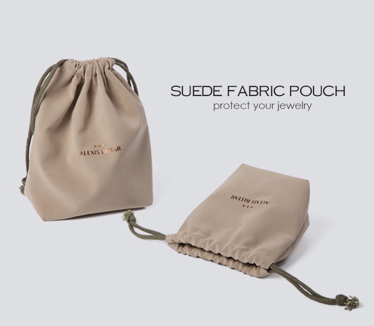 Velvet Coated Paper Jewelry Box with Match Pouch Velvet Coated Paper Jewelry Box with Match Pouch