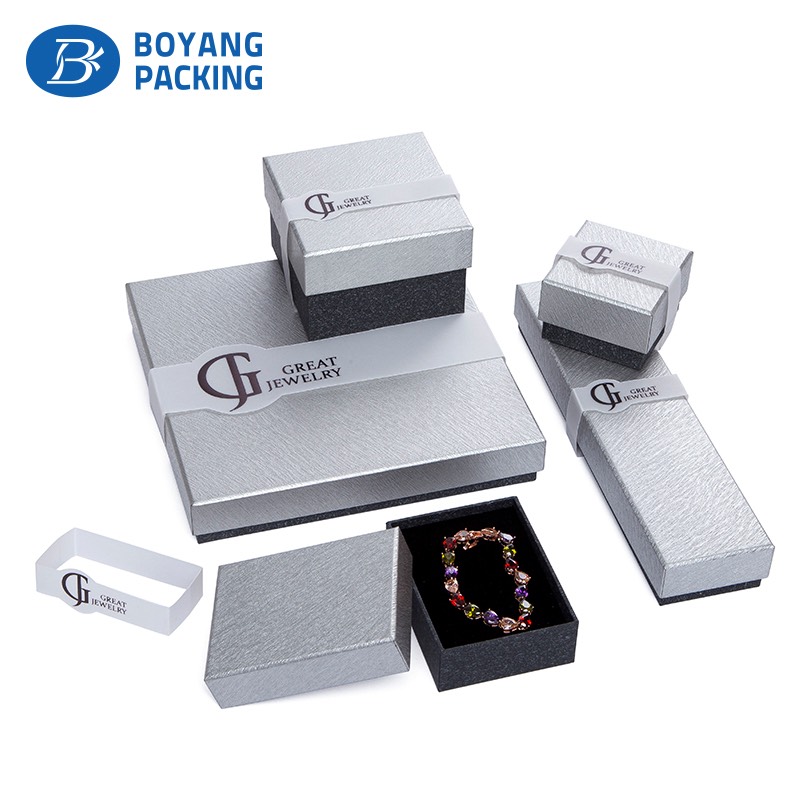 New design paper custom logo printed jewelry boxes New design paper custom logo printed jewelry boxes