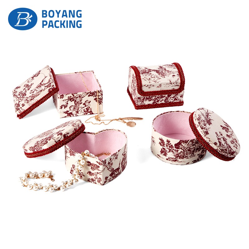 Beautiful jewelry boxes are more suitable for your jewelry