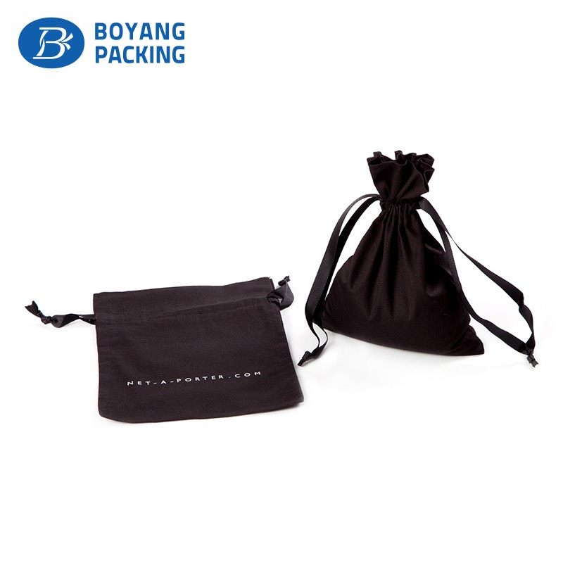 Professionally custom cotton jewelry pouch