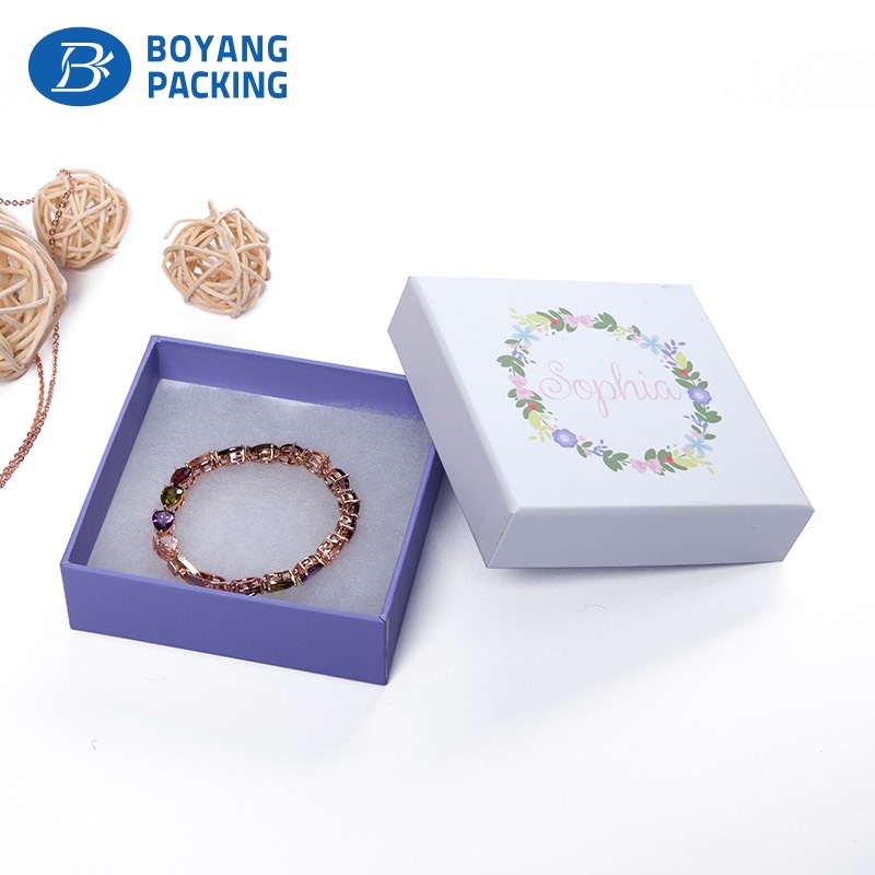 Customized high quality pretty jewellery box