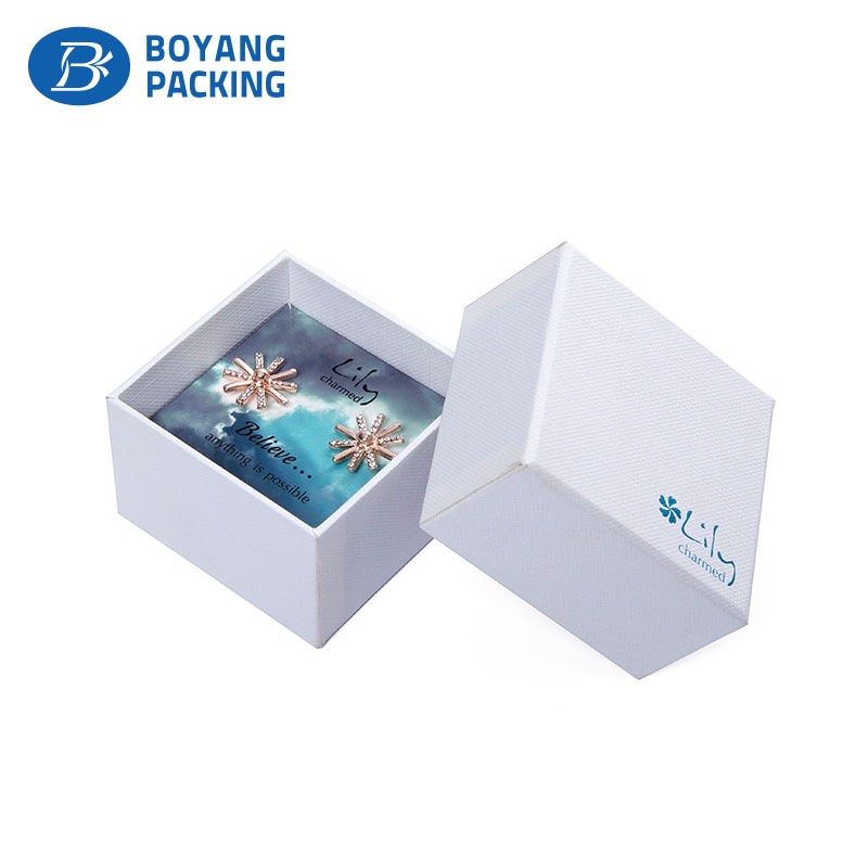 Beautifully designed paper earring box online wholesale