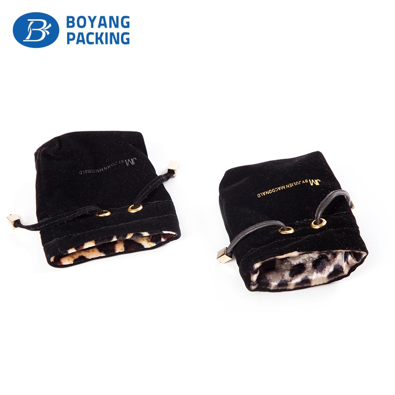 High quality fabric jewellery bags wholesale