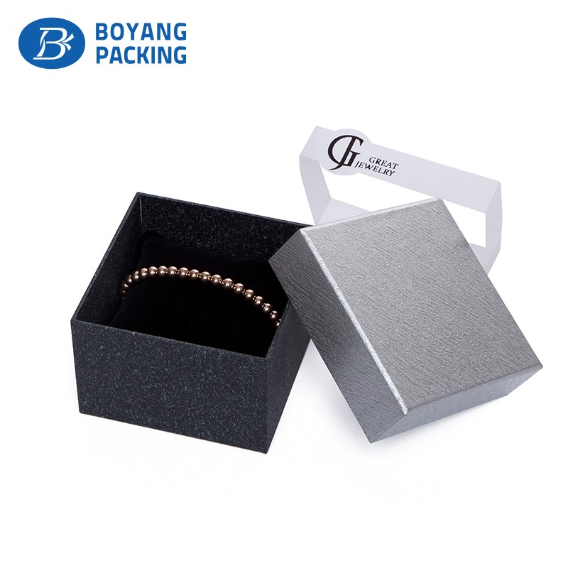 Custom reasonable price small paper jewelry boxes