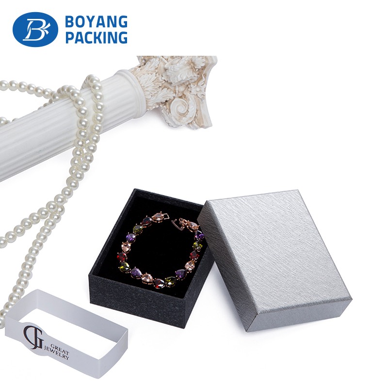 Custom reasonable price small paper jewelry boxes