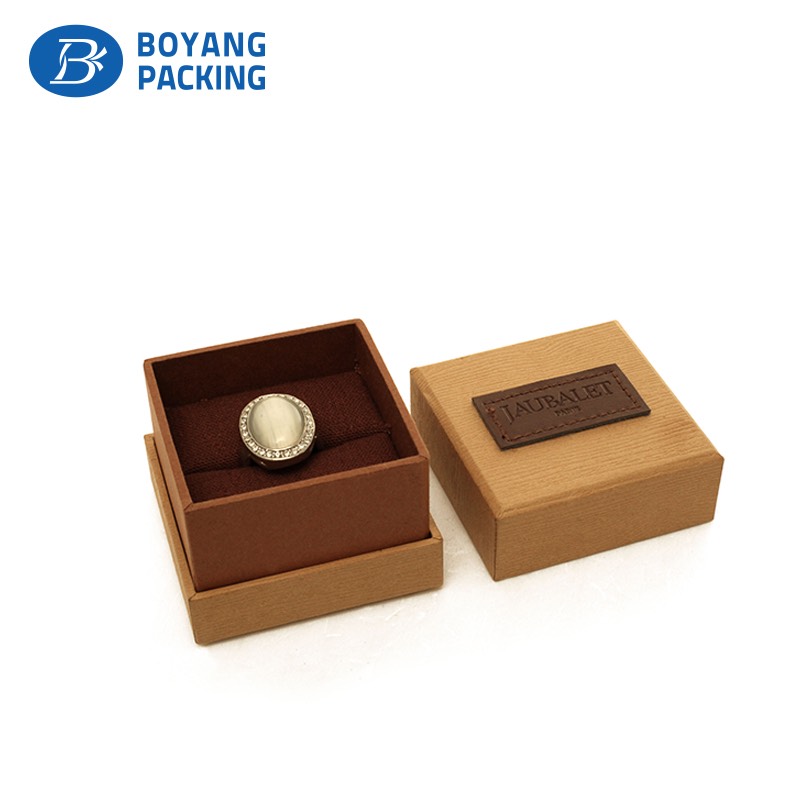 Custom concise and easy jewelry boxes for women factory