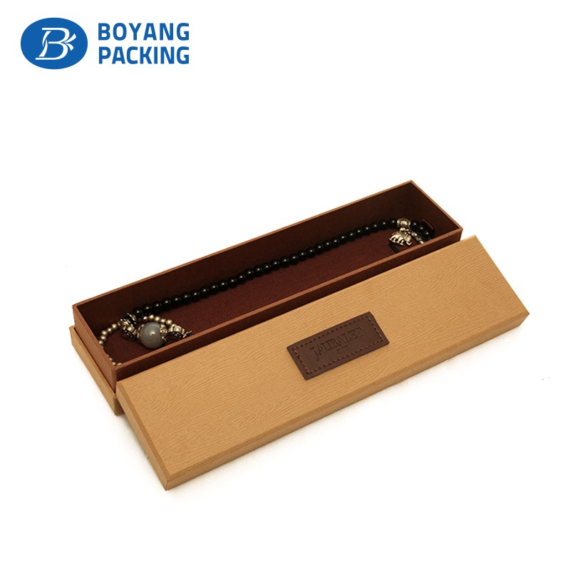 Custom concise and easy jewelry boxes for women factory