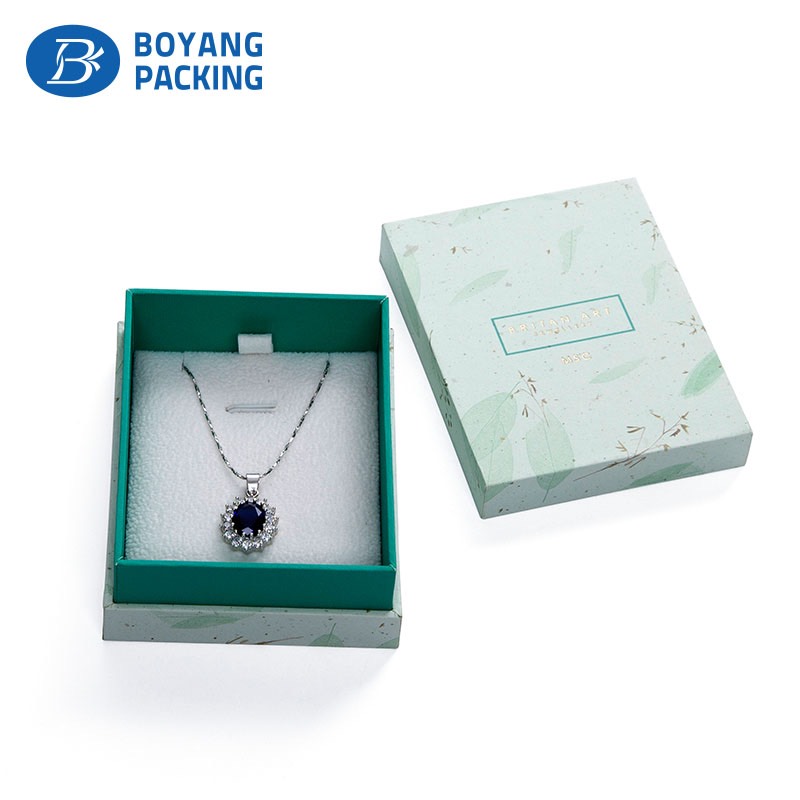 Necklace packaging box factory, there are other jewelry boxes too