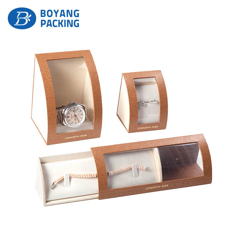 Customized paper watch box, jewelry gift boxes factory