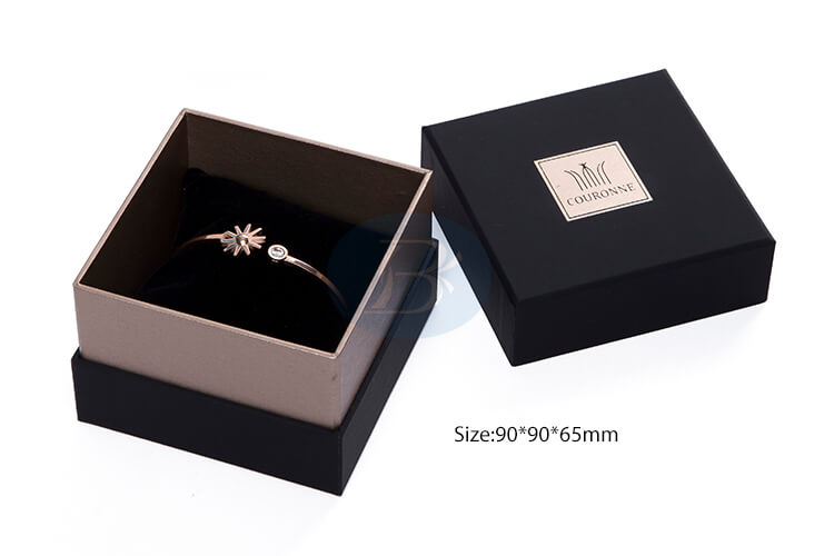 Customized printed paper jewelry box