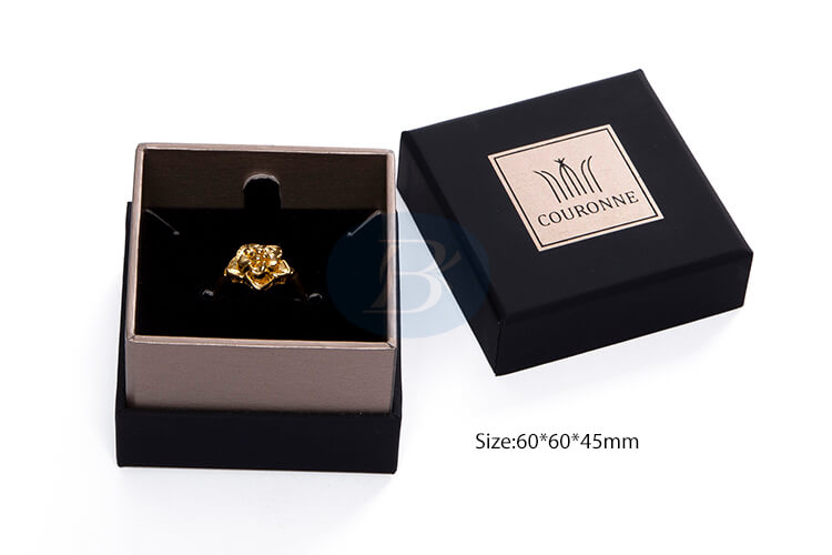 Customized printed paper jewelry box