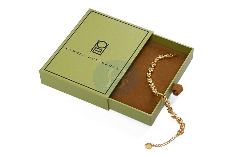 Customized paper jewellery box