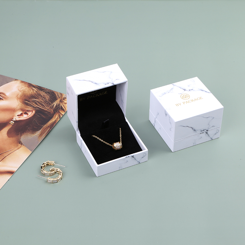 Custom logo Printed Paper Earring Bracelet Jewelry Box Jewelry Packaging Bracelet Ring Necklace Box