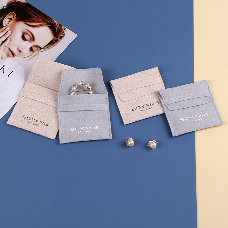 Custom Hot Sell Small Jewellery Packaging Drawstring Cotton Jewelry Pouch Bagjewelry pouch suppliers