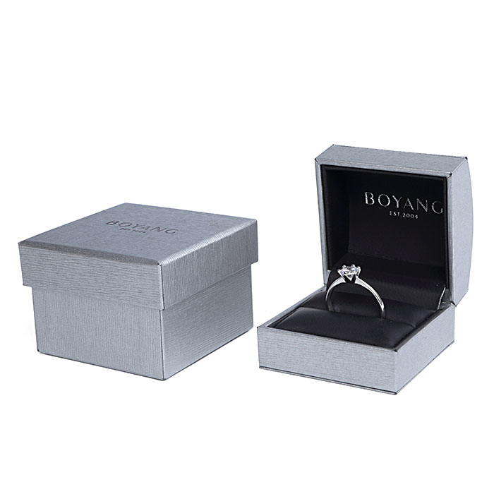 Custom ring jewelry box, ring box manufacturer