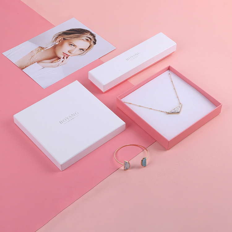 New arrival custom engagement ring paper box for women