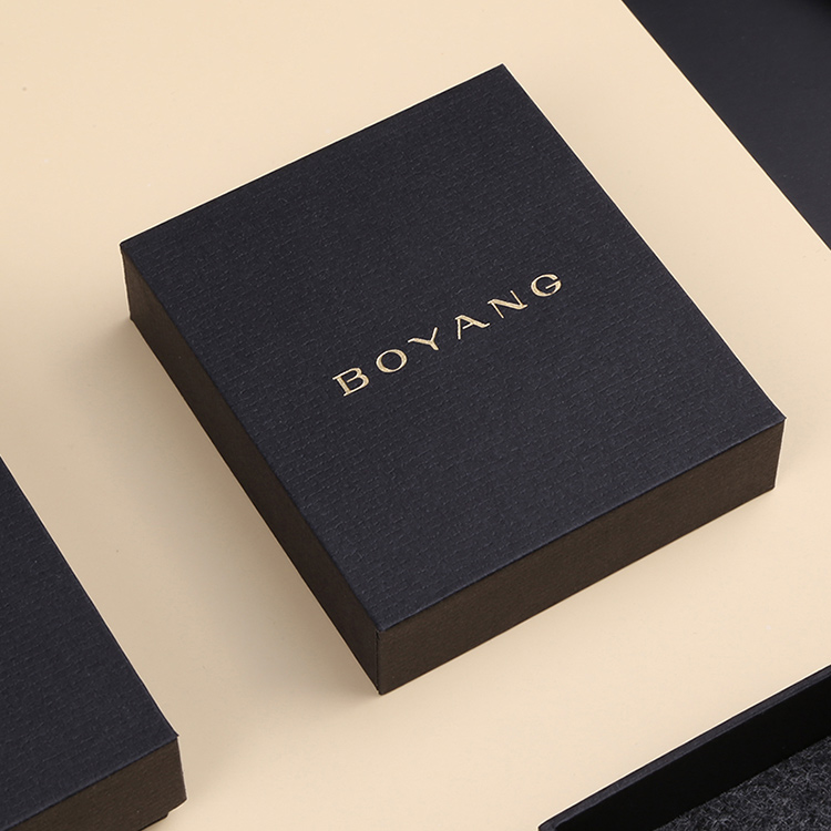 Exquisite custom luxury cardboard gift earring paper box