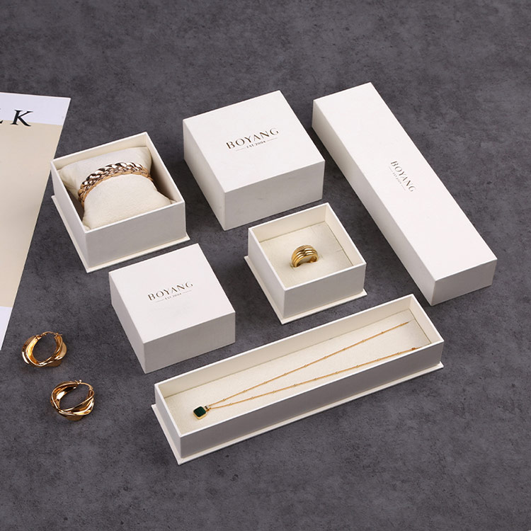 High-End customization cardboard paper custom earring storage box