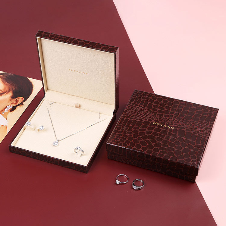 High-End elegant red custom small single bangle gift packaging box