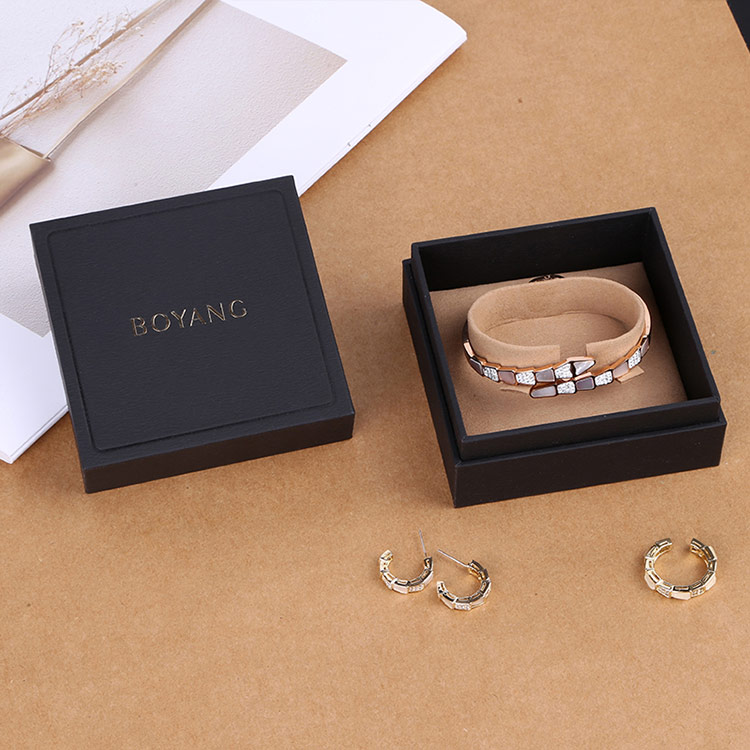 Eco-Friendly fashion design custom logo fancy bangle gift box