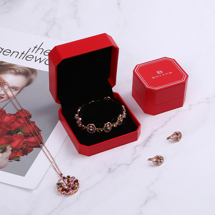 Good china supplier custom red decorative engagement ring boxes