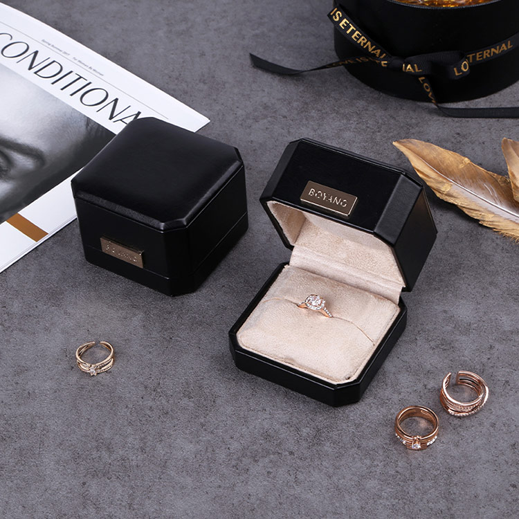 Wholesale black custom luxury bracelet gift boxes with logo