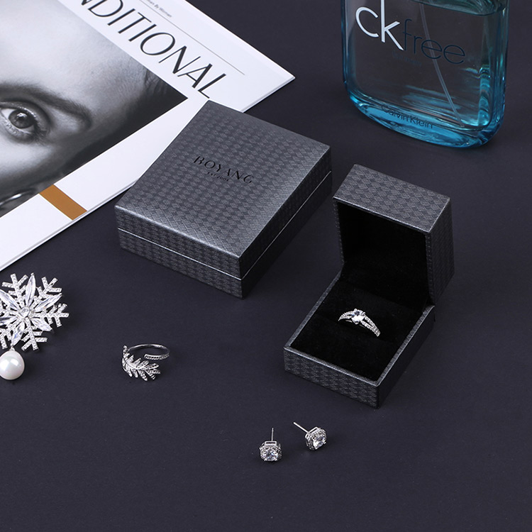 Luxury wholesale gray custom bracelet gift boxes with logo
