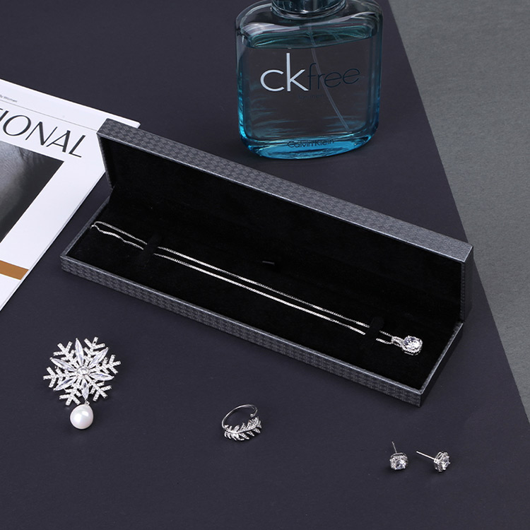 Luxury wholesale gray custom bracelet gift boxes with logo