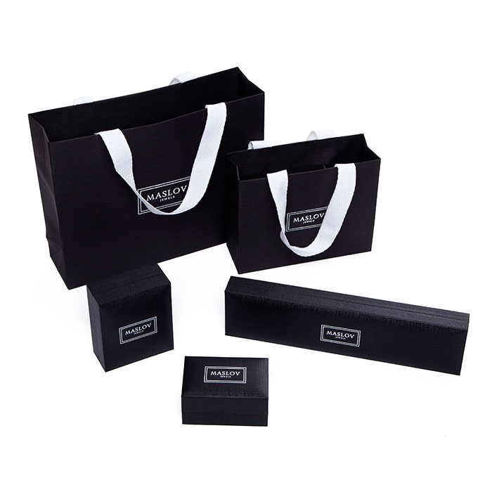 Jewelry packaging wholesale, black jewellery box factory