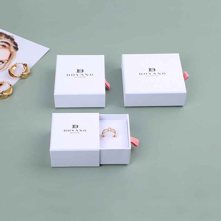 Valentine's Day exquisite sliding drawer long custom necklace gift boxes